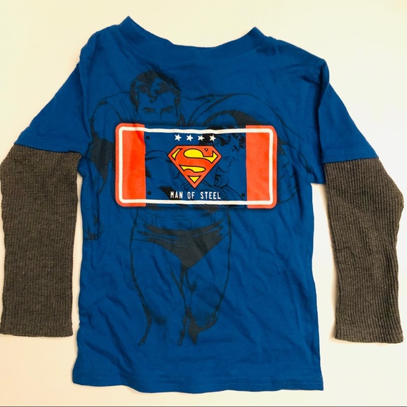 NWT SZ 2T Superman Shirt - Picture 2 of 6